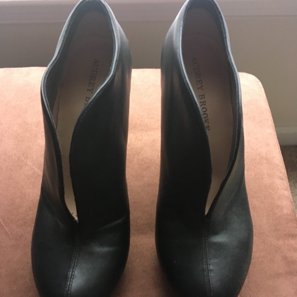 Black "Shooties" Boots